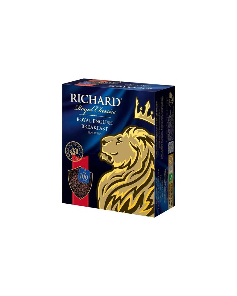 Чай черный Королевский Английский Завтрак – 100 пакетиков